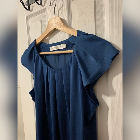 Contemporaine Exclusivite Simons Blue Blouse - Picture 2 of 7